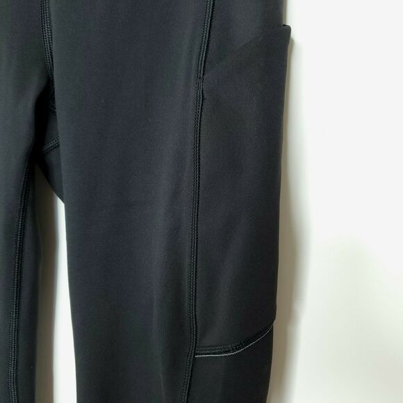 Lululemon Speed Up 21" Crop Leggings 4 Black - Picture 5 of 9